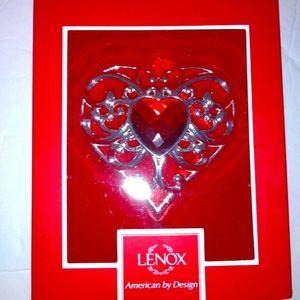 Lenox Gemmed Heart Ornament